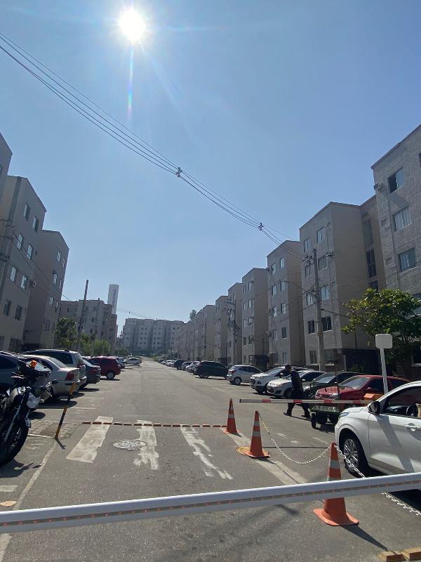 Apartamento em Nova Iguaçu, Cerâmica, Rua Oliveiros Rodrigues Alves, N. 1476, Apto 501, Bl 22, RJ. Área: 46.18m2