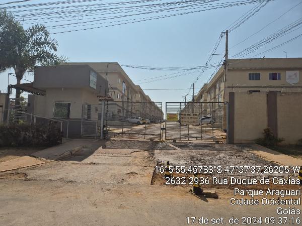 Apartamento em Cidade Ocidental, Mansoes Recreio Mossoro, Rua Duque De Caxias, N. Sn, Apto 1105, Bl 11, Pv 02, Lt 24, Qd 09, GO. Área: 47.95m2