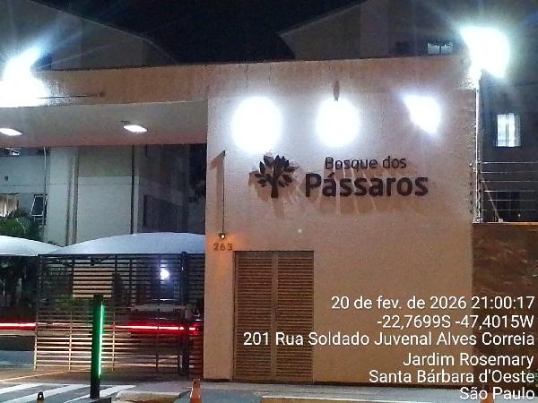 Apartamento em Santa Bárbara d'Oeste, Jardim Rosemary, Rua Soldado Juvenal Alves Correia, N. 263, Apto 303, Bloco O, SP. Área: 43.33m2