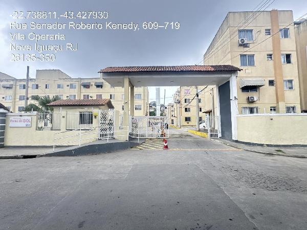 Apartamento em Nova Iguaçu, Engenho Pequeno, Rua Senador Roberto Kenedy, N. Sn, Apto 102, Bl 12, RJ. Área: 46.9m2