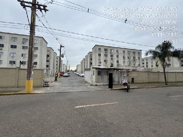 Apartamento em São Leopoldo, Santos Dumont, Rua Ricardo Joao Merker, N. 44, Apto 403, Bl 22, RS. Área: 41.19m2