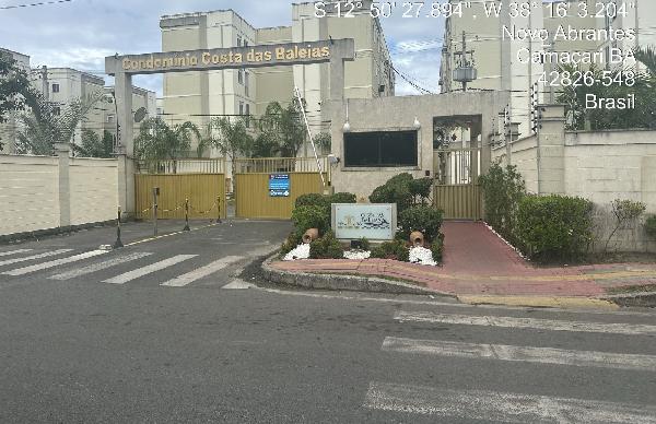 Apartamento em Camaçari, Nova Abrantes (abrantes), Rua Da Grama, N. Sn, Apto 301, Bl 8, BA. Área: 40.28m2