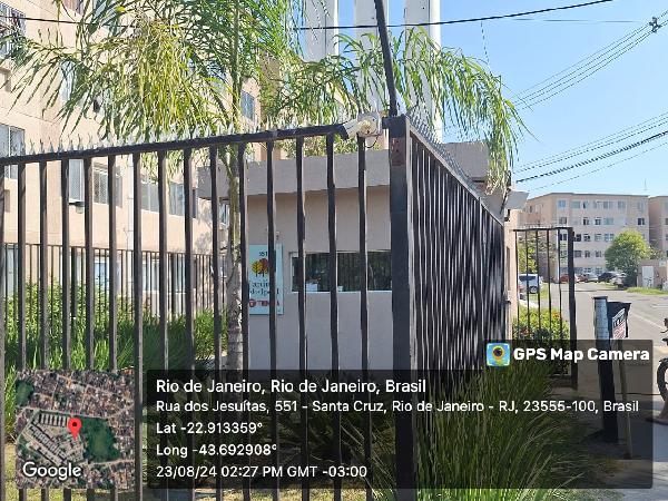 Apartamento em Rio de Janeiro, Santa Cruz, Rua Dos Jesuitas, N. 551, Apto 504, Bl 08, RJ. Área: 41.45m2