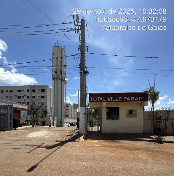 Apartamento em Valparaíso de Goiás, Cidade Jardins - Etapa B, Quadra Qc-05, N. Sn, Apto 302, Bl 18, Rua 07, GO. Área: 43.26m2