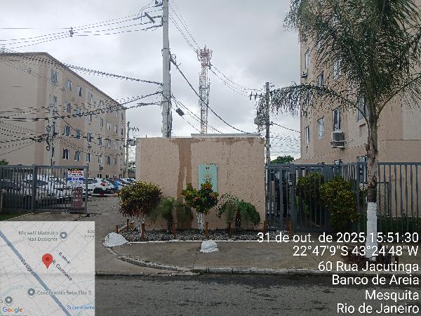 Apartamento em Mesquita, Vila Norma, Rua Jacutinga, N. 60, Apto 303, Bl 04 Lt 20 Qd 70, RJ. Área: 40.54m2