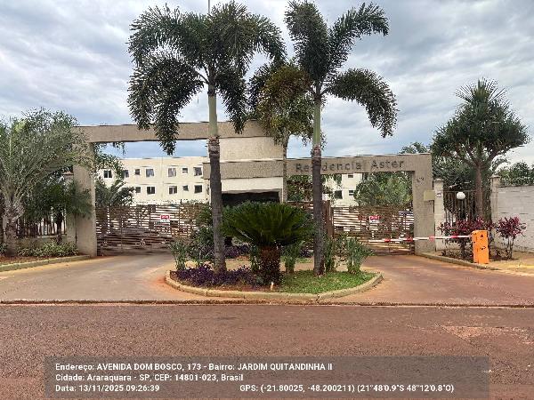 Apartamento em Araraquara, Jardim Quitandinha Ii, Avenida Maria LÚCia Cabrera, N. 173, Apto 201, Bl 09, SP. Área: 39.3m2