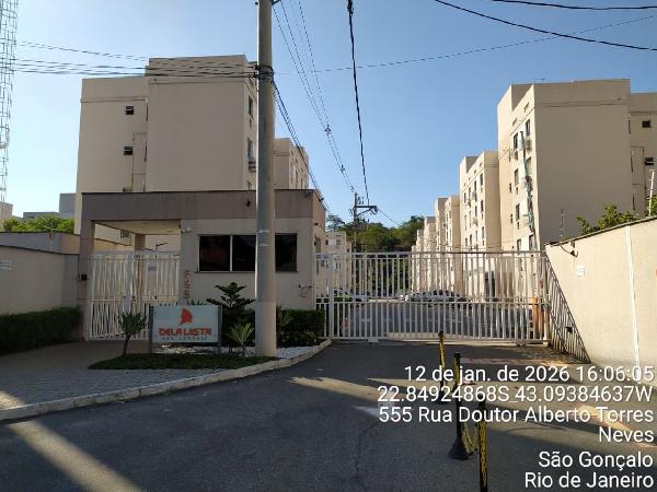 Apartamento em São Gonçalo, Neves (neves), Rua Alberto Torres, N. 555, Apto 403, Bl 01-B, RJ. Área: 45.27m2 Apartamento em São Gonçalo, Neves (neves), Rua Alberto Torres, N. 555, Apto 403, Bl 01-B, RJ. Área: 45.27m2