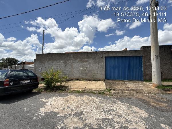 Casa em Patos de Minas, Coracao Eucaristico, Rua Che Guevara, N. 31, Lt 17 Qd A19, MG. Área: 62.84m2