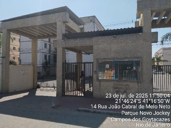 Apartamento em Campos dos Goytacazes, Parque Novo Jockey, Rua Joao Cabral De Melo Neto, N. 03, Apto 101, Bl A, RJ. Área: 41.85m2