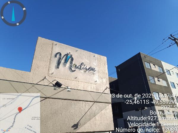 Apartamento em Campo Largo, Bom Jesus, Rodovia Dos Expedicionarios, N. 1145, Apto 1638, Bl 16, PR. Área: 40.31m2