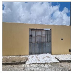 Casa em São José de Mipibu, Pau Brasil, Rua Sebastiao Ribeiro, N. 450, Antiga Rua Projetada 05, RN. Área: 48.53m2
