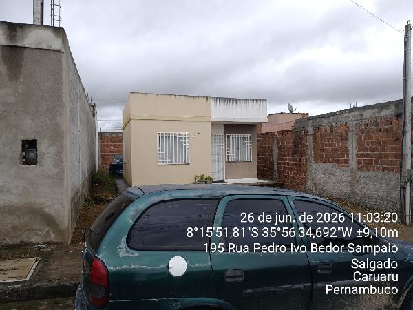 Casa em Caruaru, Serras Do Vale, Rua Projetada 05, N. 190, Lt 18 Qd 09, PE. Área: 43.89m2