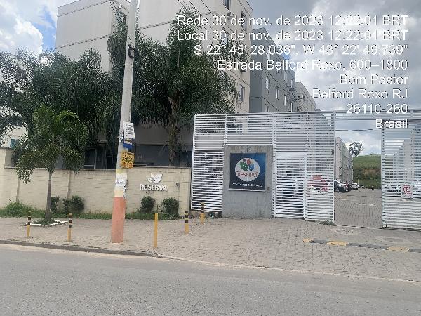 Apartamento em Belford Roxo, Bom Pastor, Estrada Belford Roxo, N. 977, Apto 2c03, Bl 02, RJ. Área: 48m2