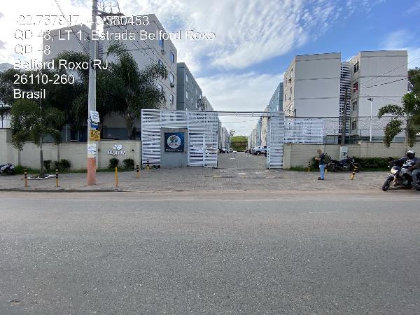 Apartamento em Belford Roxo, Bom Pastor, Estrada Belford Roxo, N. 977, Apto 4d-4, Bl 04, RJ. Área: 45m2