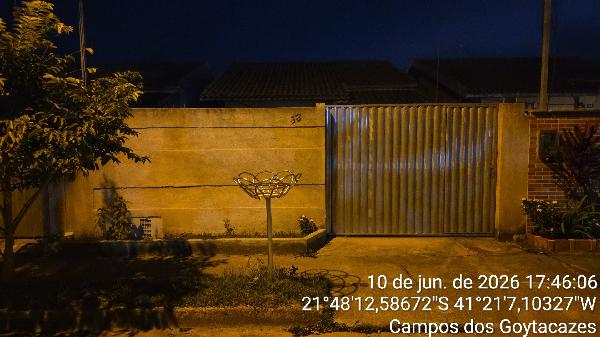 Casa em Campos dos Goytacazes, Parque Aurora, Rua Hercilia Ribeiro, N. 33, Lote 29 Quadra R, RJ. Área: 51.4m2