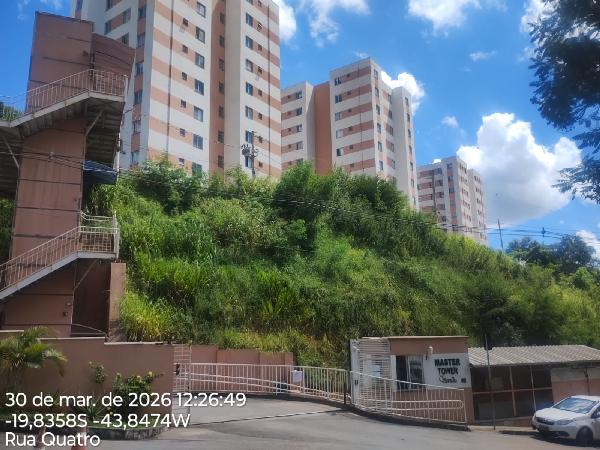 Apartamento em Sabará, Borba Gato, Rua Britanite, N. 2, Apto 403, Bl 02 Vg 147, MG. Área: 55.7m2