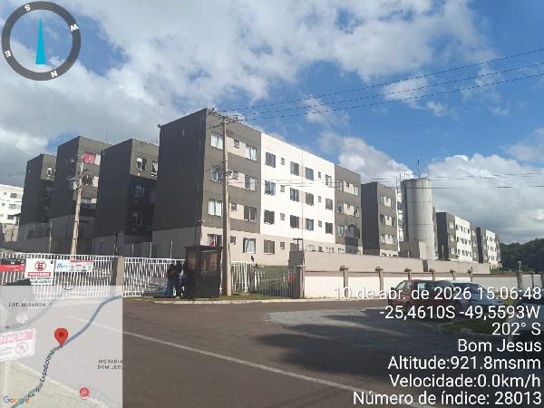 Apartamento em Campo Largo, Bom Jesus, Rodovia Dos Expedicionarios, N. 1145, Apto 3337, Bl 33 Vg 1052, PR. Área: 40m2