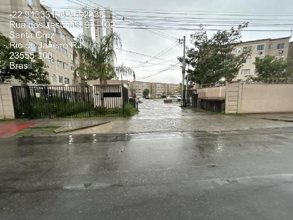 Apartamento em Rio de Janeiro, Santa Cruz, Rua Dos Jesuitas, N. 551, Apto 208, Bl 12, RJ. Área: 39.47m2