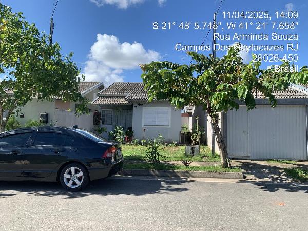 Casa em Campos dos Goytacazes, Parque Aurora, Rua Arminda Souza, N. 78, Qd D Lt 20, RJ. Área: 51.4m2