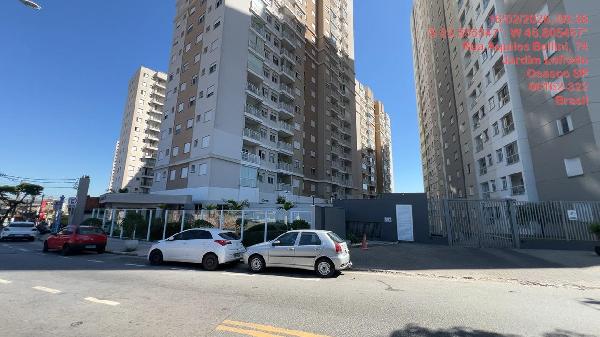 Apartamento em Osasco, Padroeira, Rua Achiles Belline, N. 386, Apto 33, Tr 01 Pav 03, SP. Área: 48.54m2