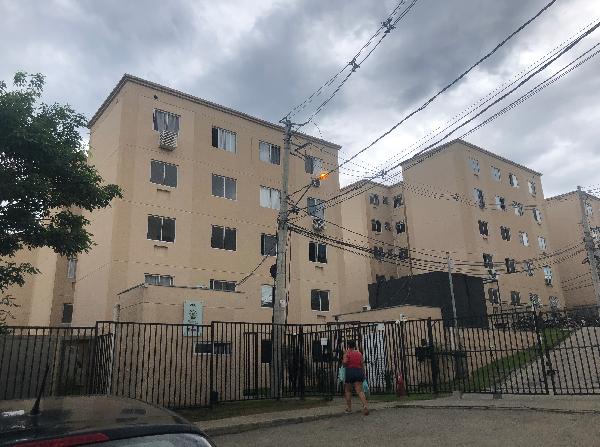 Apartamento em Nova Iguaçu, Ceramica, Rua B, N. 200, Apto 302, Bl 09, RJ. Área: 40.54m2