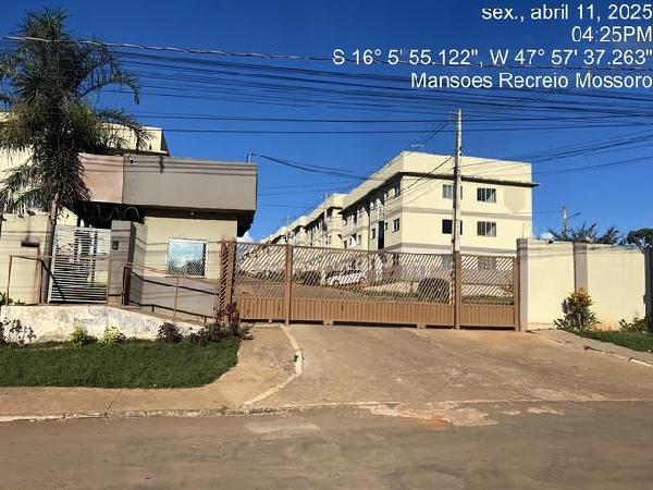 Apartamento em Cidade Ocidental, Mansoes Recreio Mossoro, Rua Duque De Caxias, N. Sn, Apto 909, Bl 09, Lt 24, Qd 09, GO. Área: 49.84m2