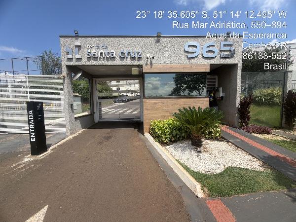 Apartamento em Cambé, Gleba Ribeirao Cafes, Rua Oceano Pacifico, N. 965, Apto 103, Bl J, PR. Área: 44.95m2
