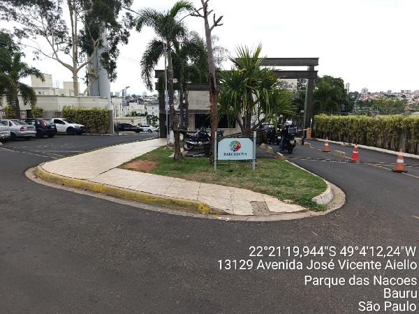 Apartamento em Bauru, Parque Das Nacoes, Avenida Jose Vicente Aiello Avenida, N. 13-129, Apto 104, Bl 13 Vaga 187, SP. Área: 41.85m2
