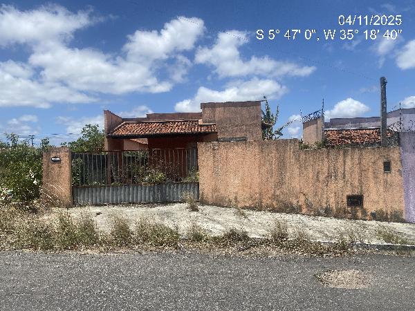 Casa em São Gonçalo do Amarante, Santo Antonio Do Potengi, Rua Embraer, N. 120, Qd 20, Lt 452, RN. Área: 58.12m2
