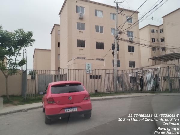Apartamento em Nova Iguaçu, Cerâmica, Rua B, N. Sn, Apto 202, Bl 01, RJ. Área: 40.54m2