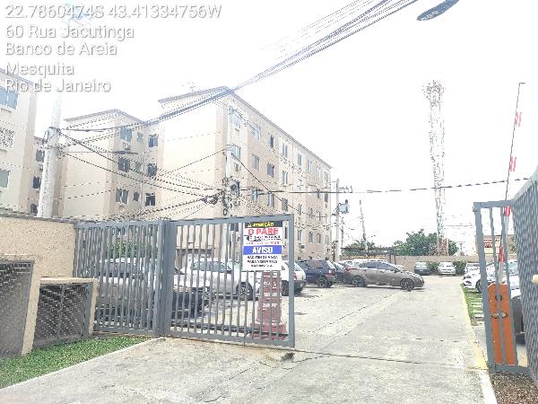 Apartamento em Mesquita, Vila Norma, Rua Jacutinga, N. 60, Apto 504, Bl 2, RJ. Área: 40.54m2