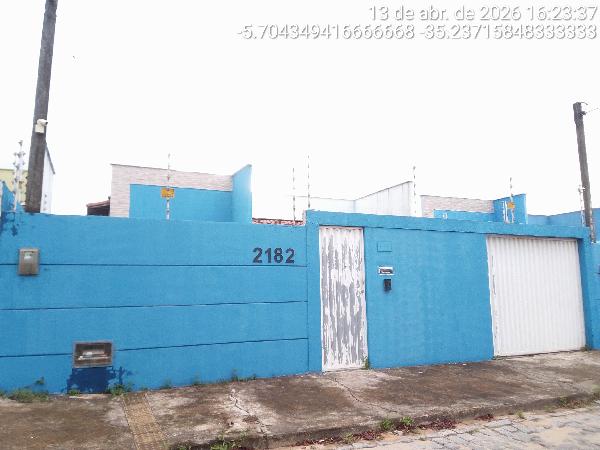 Casa em Extremoz, Lot Vila Nova, Avenida Atlantica, N. 2182, Lt 216 Qd 13, RN. Área: 70.48m2