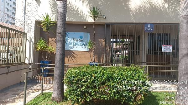 Apartamento em Uberlândia, Morumbi, Avenida Felipe Calixto Milken, N. 535, Apto 204, 2° Pav Bl 7 Vg 115, MG. Área: 44.75m2