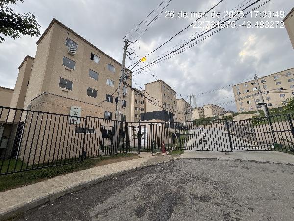 Apartamento em Nova Iguaçu, Cerâmica, Rua B, N. 200, Apto 102, Bl 08, RJ. Área: 40.54m2