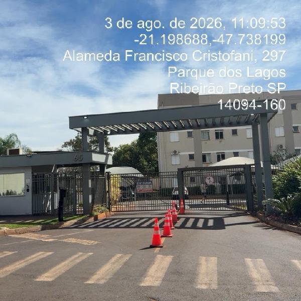 Apartamento em Ribeirão Preto, Residencial Parque Dos Servidores, Rua Joao Guimaraes Rosa, N. 65, Apto 12, Bl C Torre 1, SP. Área: 43.06m2