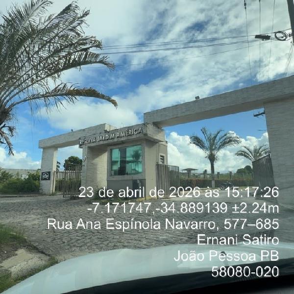 Apartamento em João Pessoa, Ernani Satiro, Rua Ana Espinola Navarro, N. 400, Apto 208, Bloco A01, PB. Área: 44.3m2