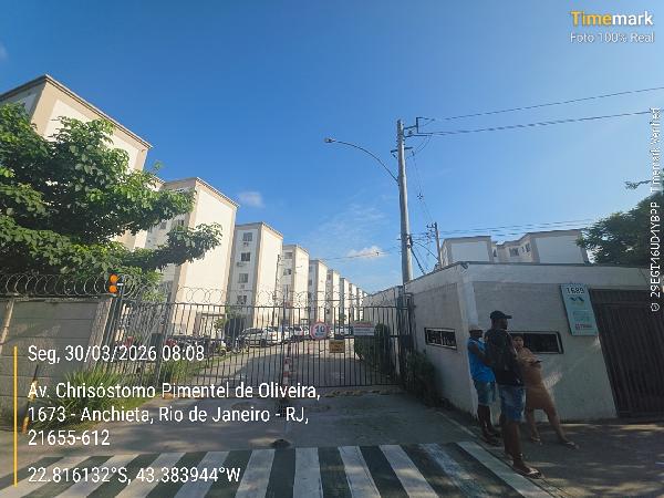 Apartamento em Rio de Janeiro, Anchieta, Avenida Chrisostomo Pimentel De Oliveira, N. 1689, Apto 304, Bl 17, RJ. Área: 40m2