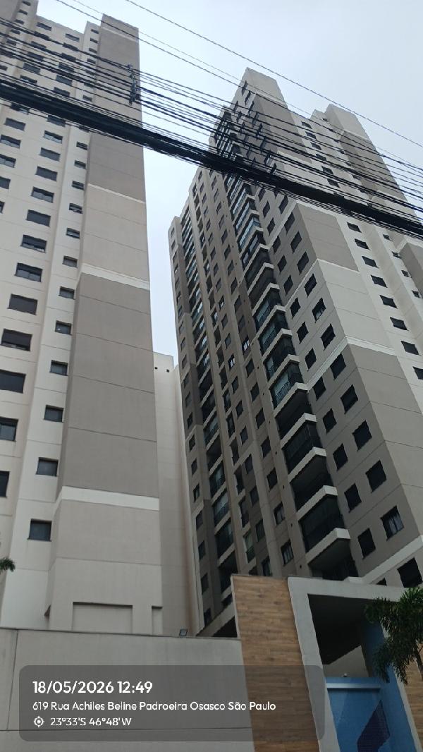 Apartamento em Osasco, Padroeira, Rua Achiles Belline, N. 594, Apto 15, 01 Pav Torre C, SP. Área: 38.9m2