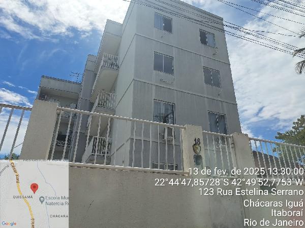 Apartamento em Itaboraí, Quissama, Rua Estelita Serrano, N. 18, Apto 102,, RJ. Área: 58.26m2