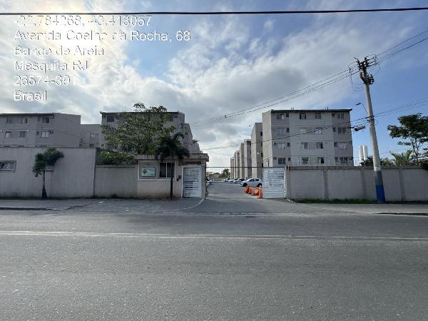 Apartamento em Mesquita, Rocha Sobrinho, Avenida Coelho Da Rocha, N. 2235, Apto 403, Bl 03, RJ. Área: 42.9m2