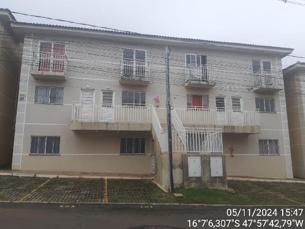 Apartamento em Luziânia, Fazenda Saia Velha, Rua Araguaia, N. Sn, Apto 202, Bl 05, Gleba Ga2, GO. Área: 56.32m2