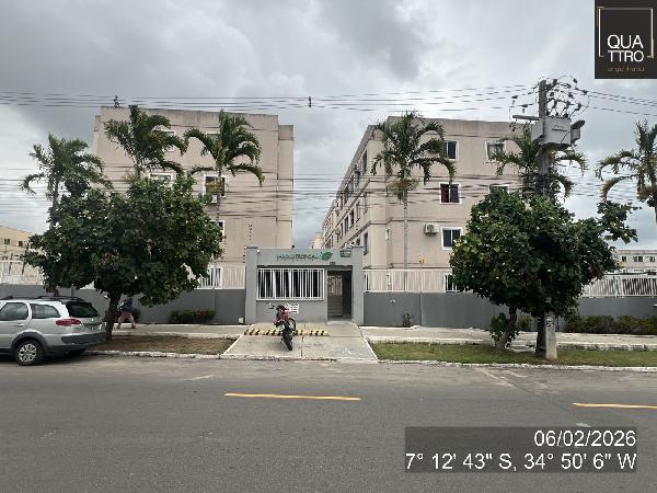 Apartamento em João Pessoa, Paratibe, Rua Chateaubriand Brasil Neto, N. Sn, Apto 201, Bl D, PB. Área: 48.02m2