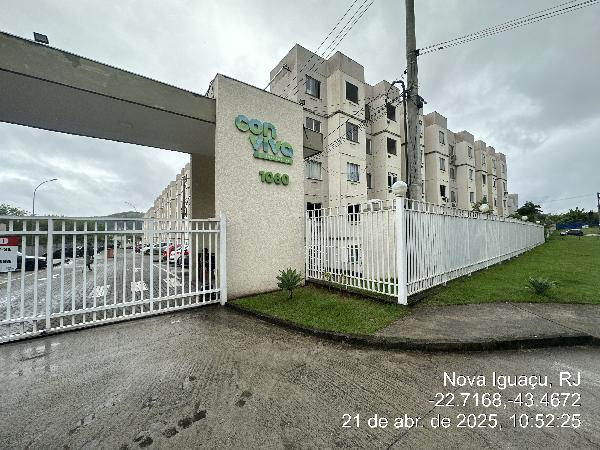 Apartamento em Nova Iguaçu, Tres Coracoes, Estrada Velha De Santa Rita, N. 1060, Apto 404, Bl 5, Lt 6a2, RJ. Área: 42.61m2