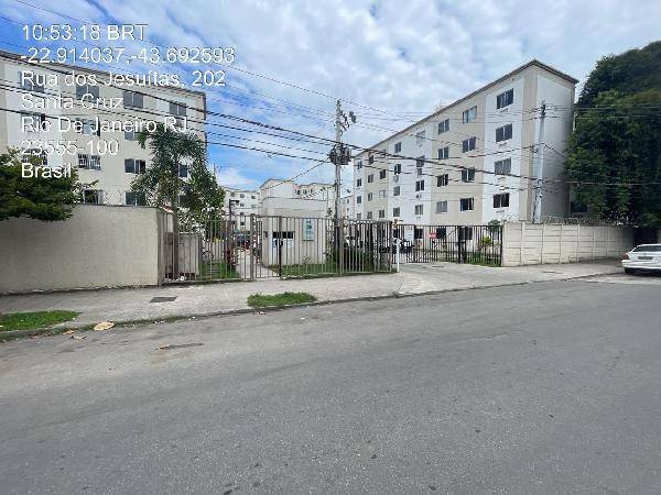 Apartamento em Rio de Janeiro, Santa Cruz, Rua Dos Jesuitas, N. 501, Apto 201, Bl 07, RJ. Área: 40.54m2