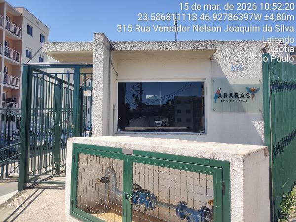 Apartamento em Cotia, Novo Lajeado, Rua Vereador Nelson Joaquim Da Silva, N. 315, Apto 07, Bl 01, SP. Área: 48.09m2