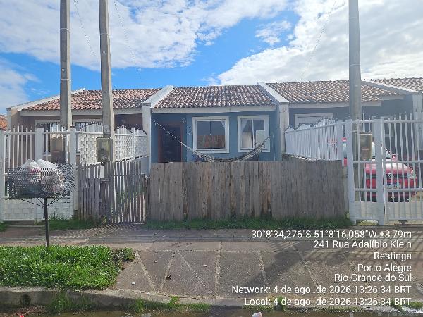 Casa em Porto Alegre, Restinga, Rua Adalibio Klein, N. 236, Res 30, RS. Área: 34.09m2