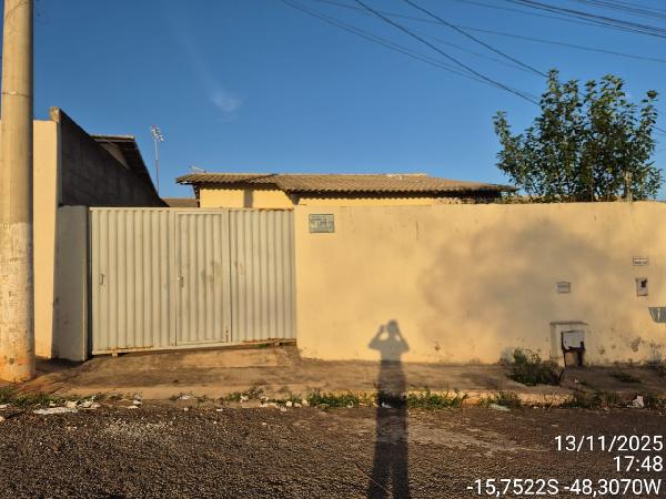Casa em Águas Lindas de Goiás, Residencial Boa Vista, Quadra 08, N. Sn, Lt 13 Rua 01, GO. Área: 69.9m2