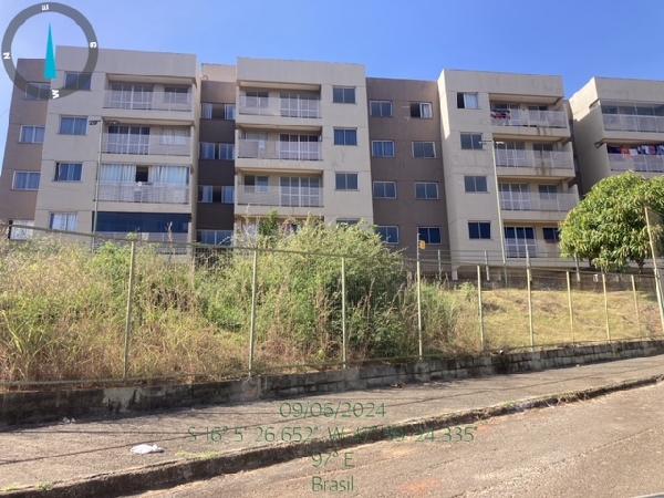 Apartamento em Valparaíso de Goiás, Pacaembu, Quadra 55, N. Sn, Apto 208, Lt 01, GO. Área: 53.13m2