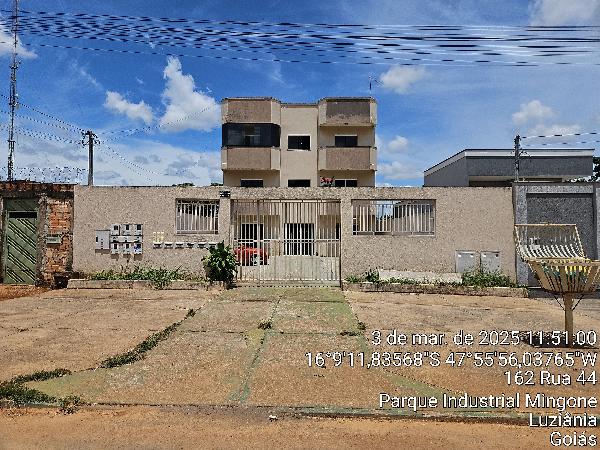 Apartamento em Luziânia, Parque Industrial Mingone, Quadra Quadra 149, N. Sn, Apto T02, Pavimento Terreo, Vaga NºApart T02, GO. Área: 66.15m2