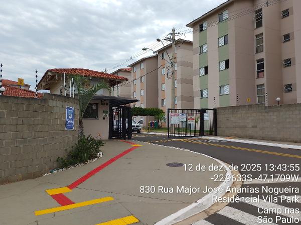 Apartamento em Campinas, Residencial Vila Park, Rua 1, N. 830, Apto 43, Bl B, SP. Área: 43.5m2
